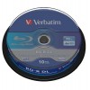 VERBATIM BLU-RAY 50GB/DUAL LAYER/6X/43746/SP/10/TW