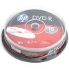 HEWLETT PACKARD DVD-R 16X 10PAK CAKE BOX HP 4.7GB 69315
