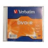 VERBATIM DVD-R 4.7GB 16X SLIM CASE 43547, AZO SA KARTONCICEM