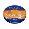 VERBATIM DVD-R 4.7GB 16X 43729 AZO/MATT SILVER/WRAPPED