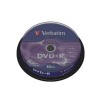 VERBATIM DVD+R 4.7GB 16X 43498/CAKE BOX 10