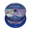 VERBATIM DVD+R AZO WIDEPRINT SURFACE 4.7GB 16X 43512 NO-ID/CAKE