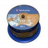 VERBATIM DVD-R AZO WIDEPRINT SURFACE 4.7GB 16X 43533 NO-ID/CAKE