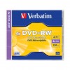 VERBATIM DVD+RW 4.7GB 4X JC 1/5