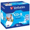 VERBATIM CD-R AZO WIDE INKJET PRINTABLE 700MB 52X 43325/JC/