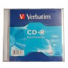 VERBATIM CD-R 700MB 52X SLIM CASE 43347 43348