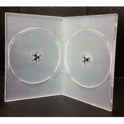 LEDLUX KUTIJE DUPLA DVD 7MM CLEAR BOX10-T2