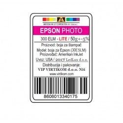 IIMAC-AMERICAN INK JET CORPORATION USA REFIL EPSON SUBLIMACIONA LIGHT M 300ELM/1400/1430 WF/XP