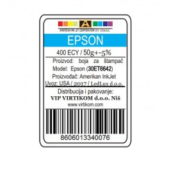 IIMAC-AMERICAN INK JET CORPORATION USA REFIL EPSON PLAVA 400ECY/T66420/T67320/T67420/CISS-TANK