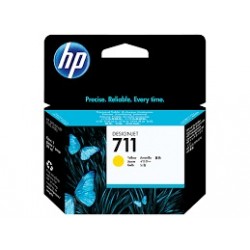 HP KERTRIDZI INKJET INK CZ132A YELLOW, NO.711