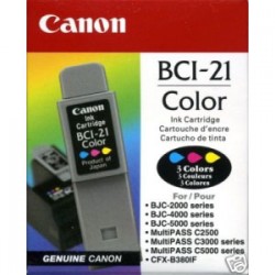 CANON KERTRIDZI INKJET COLOR BCI-21