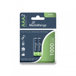 MEDIARANGE GERMANY PUNJIVE BATERIJE-AKUMULATORI AAA-HR3 (HR03) 2KOM/RECHARG/1000MAH/NIMH/MRBAT122