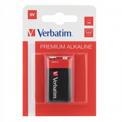 VERBATIM ALKALNE BATERIJE 9V VERBATIM 49924/6LR61