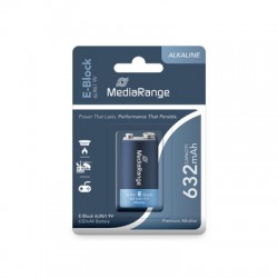 MEDIARANGE GERMANY ALKALNE BATERIJE 9V PREMIUM MRBAT107/6LR61