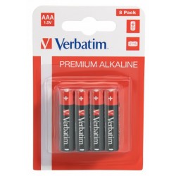VERBATIM ALKALNE BATERIJE AAA-LR3 (LR03) 49502-BLISTER OD 8 BATERIJA