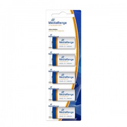 MEDIARANGE GERMANY LITIJUM BATERIJE CR123A 3V 5PACK MRBAT150