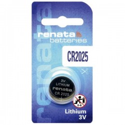 RENATA SWITZERLAND LITIJUM BATERIJE CR2025 LITHIUM 3V 1PACK RENATA DL2025, SB-T14