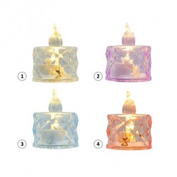 MOON STAR LED UKRASNE SVECE U 4 BOJE