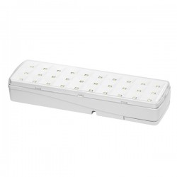 MITEA LED PUNJIVA PANIC LAMPA NADGRADNA 2W/230V/3H/LI-ION/600MAH/BELA