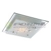 FORMA PLAFONJERA PLAFONJERA UKRASNA KVADRATNA E27 X 1 X 60W/230V