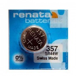 RENATA SWITZERLAND BATERIJE SILVEROXIDE 1.55V 357 SR44W SREBRO OKSID/DUGME BATERIJA SAT