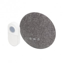 HOME ZVONO BEZICNO KUCNO 38 MELODIJA+SVETLO-NA BATERIJE-IP55