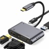 ADAPTERI KONVERTOR TIP C NA HDMI+VGA+1XUSB 3.0+TIP C