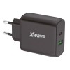XWAVE ADAPTERI GAN65W-AC ULTRA BRZI USB-A USB-C PUNJAC