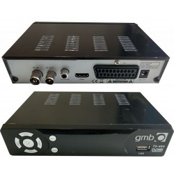 GEMBIRD DVBT2 GMB-T2-404 SET TOP BOX USB HDMI SCART