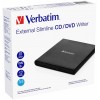 VERBATIM DVD REZACI EKSTERNI CD 24X/DVD 8X REZAC USB 2.0 CRNI