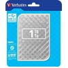 VERBATIM HDD 1TB/2.5''USB 3.0/6.35CM/SILVER/PORTABLE-EXT.