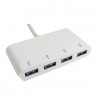 E-GREEN ADAPTERI USB 3.0 HUB 4PORTA BELI