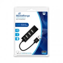 MEDIARANGE GERMANY USB HUB 2.0 SA DODATNIH 4 USB PORTA MRCS502