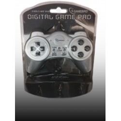 GEMBIRD JOYSTICI / GAMEPAD JPD-DIGITALPAD-SILVER/BLACK USB GAMEPAD,