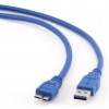 GEMBIRD KABLOVI CCP-MUSB3-AMBM-6 USB 3.0 MICRO 1.8M