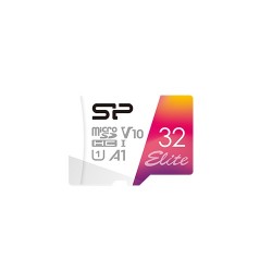 SILICON POWER TW MEMORIJSKE KARTICE 32GB MICRO TF SDHC UHS-I U1,A1,V10 COLOR C10+ADAP.