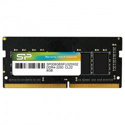 SILICON POWER TW RAM MEMORIJE SODIMM 8GB DDR4 3200MHZ SP008GBSFU320X02