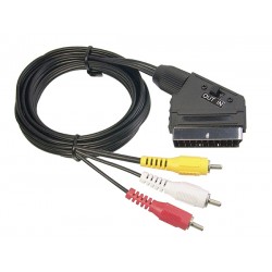 XWAVE KABLOVI SCART NA 3RCA SA IN-OUT PREKIDACEM