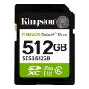 KINGSTON MEMORIJSKE KARTICE SD 512GB SDS3/512GB C10 U3 READ UP TO 150MB/S