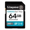 KINGSTON MEMORIJSKE KARTICE SD 64GB SDG4/64GB C10 U3/READ 200/WRITE 100MB/S 4K