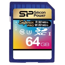 SILICON POWER TW MEMORIJSKE KARTICE 64GB,SDXC UHS-I U3 4K SDR104/MODE/4389