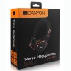 CANYON SLUSALICE CNE-CHP2 HEADPHONES WITH MICROPHONE BLACK