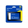 ADATA SSD 512GB 2.5 SATA ASU650SS-512GT-R 520/450MBS
