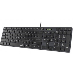 GENIUS TASTATURE SLIMSTAR 126 USB SER BLACK