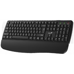 GENIUS TASTATURE KB-7123 SER BLACK WIRELESS
