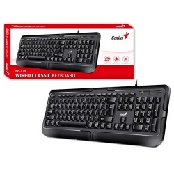 GENIUS TASTATURE KB-118 YU BLACK USB