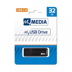 MYMEDIA USB FLASH MEMORIJE 32GB DRIVE 2.0 BLACK