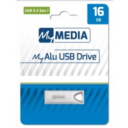 MYMEDIA USB FLASH MEMORIJE 16GB FLASH DRIVE 3.2 GEN 1 METALNI MY ALU PRIVEZAK