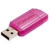 VERBATIM USB FLASH MEMORIJE 32GB PINSTRIPE HOT PINK 49056
