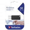 VERBATIM USB FLASH MEMORIJE 32GB PINSTRIPE BLACK 49064